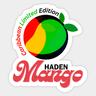 Caribbean Mango Logo Wear Sticker